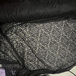 Fabric Black Lace