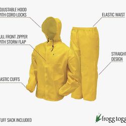 Motorcycle Rain Suit- Small