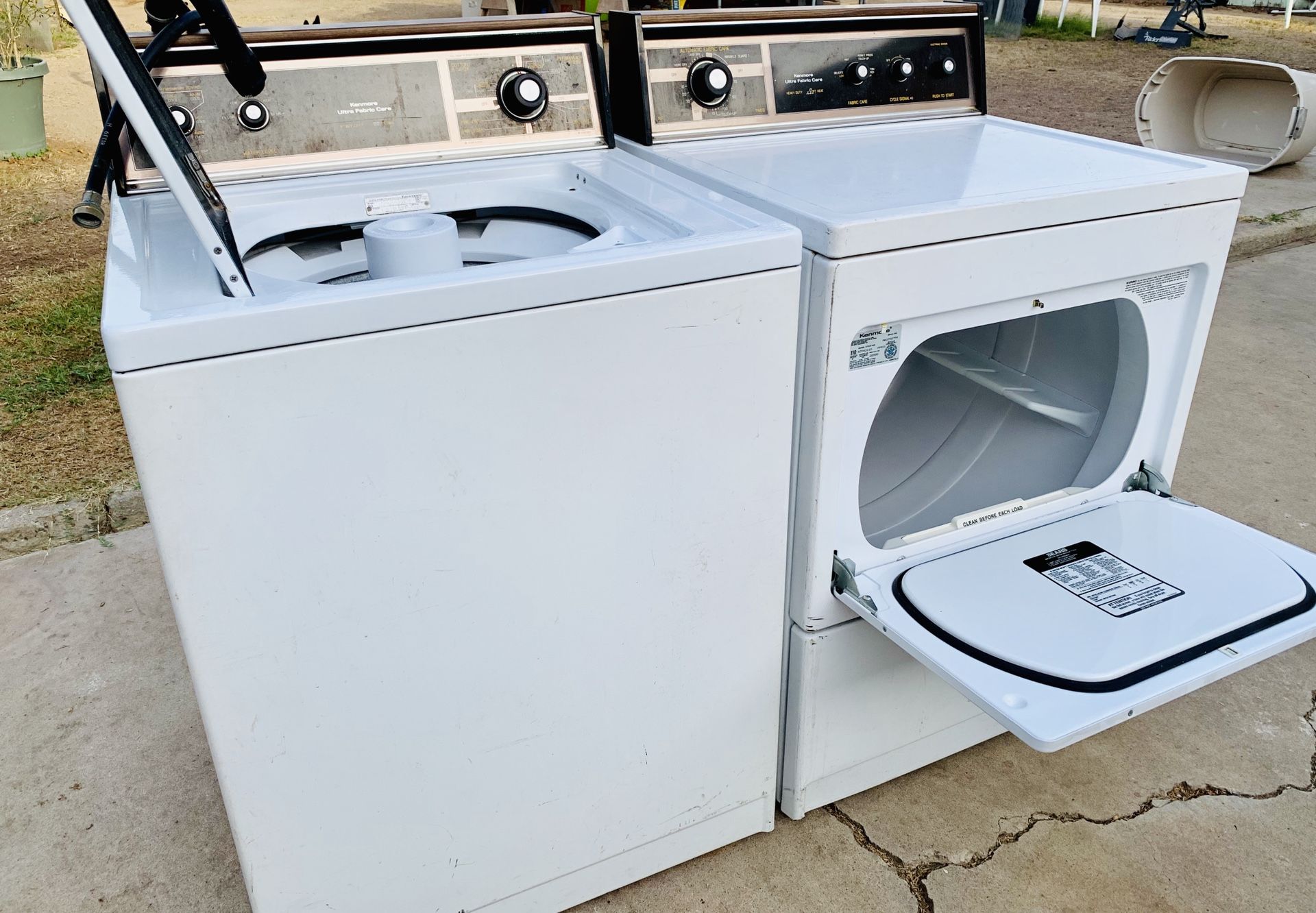 Kenmore Clean Older Model Washer & Gas Dryer Combo for Sale in Chula Vista, CA OfferUp