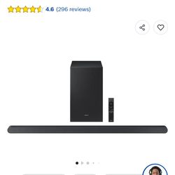 Soundbar subwoofer combo  HW