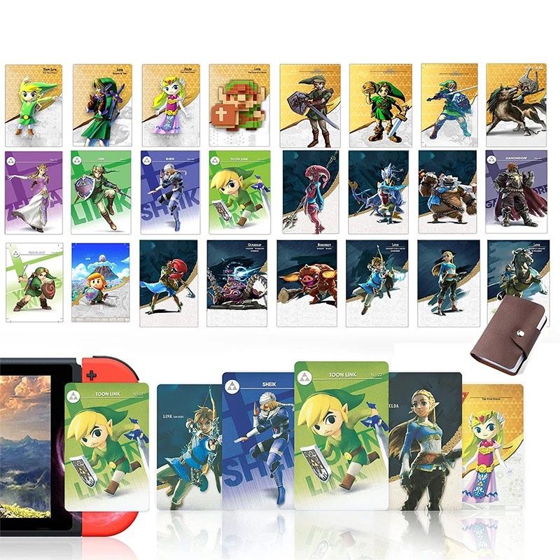 Amiibo Nintendo Switch Zelda Set Of 38 Cards. Botw