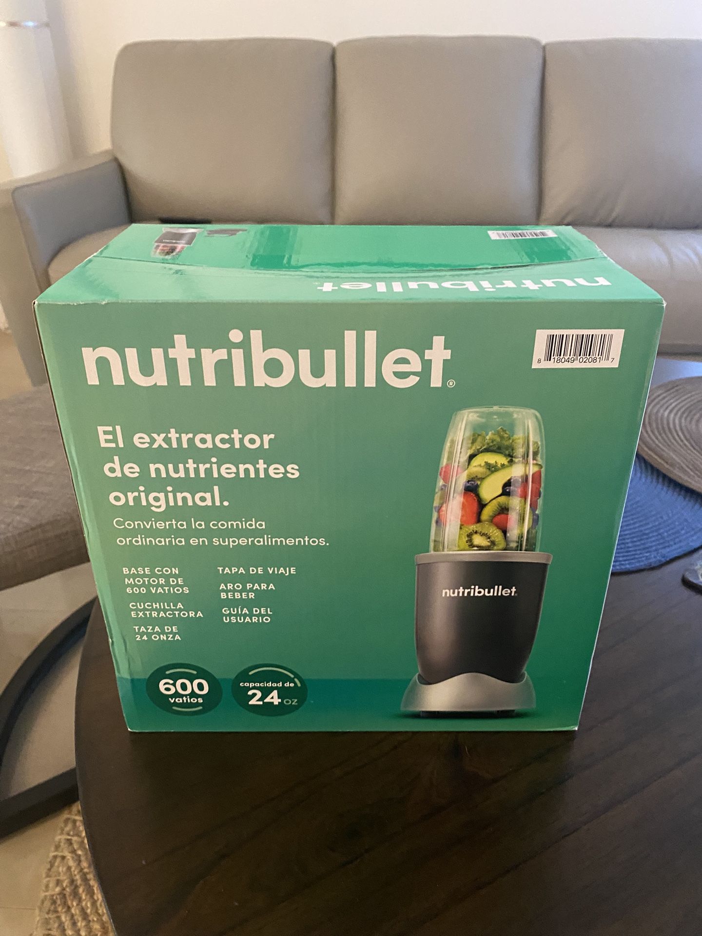 New Nutribullet 24 Oz 600 Wts