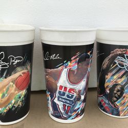 McDonald’s Plastic Cups USA Basketball