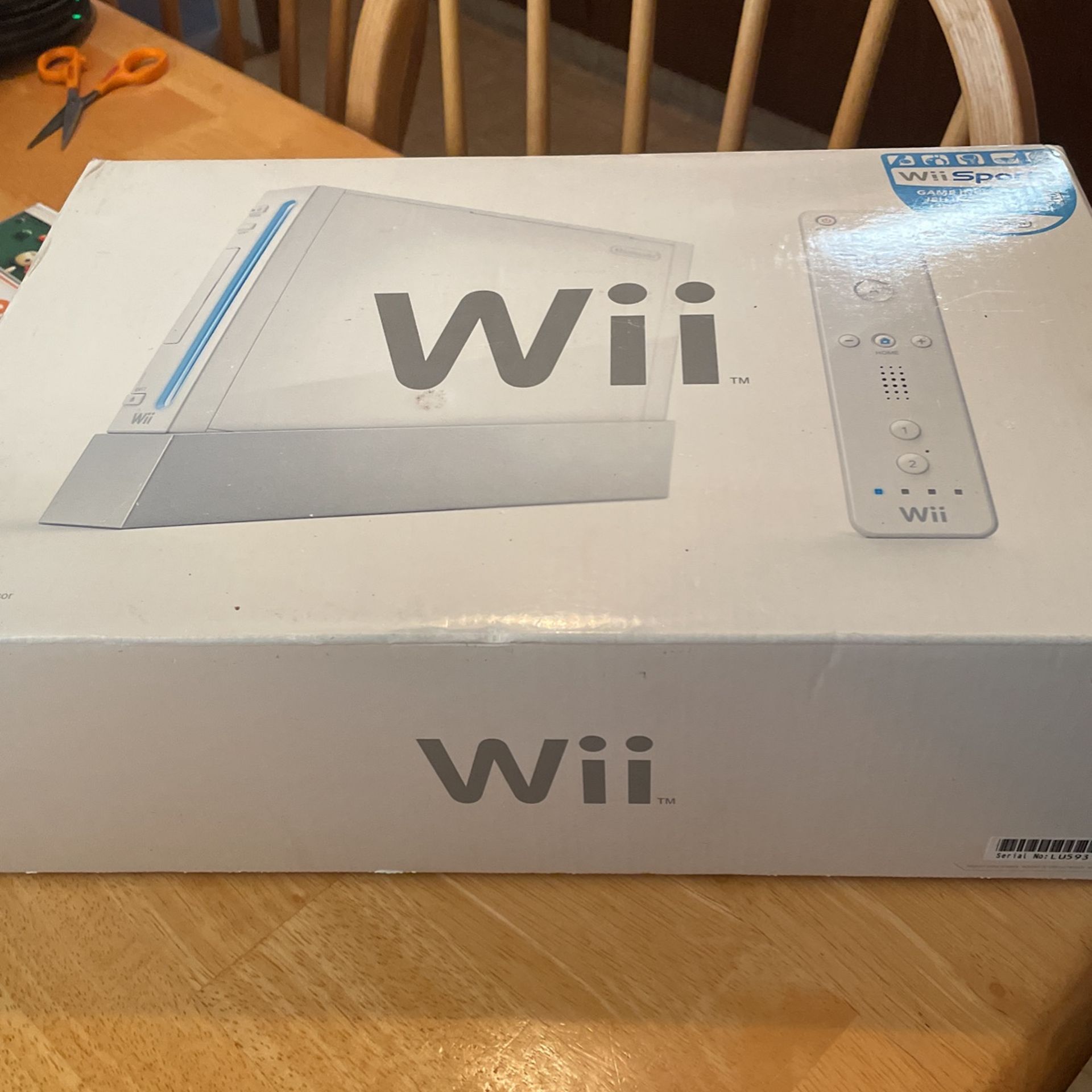 Wii Console Nintendo System 