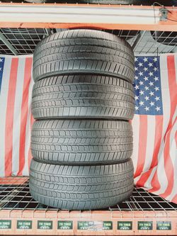✅ 4 USED TIRES LT295/65R20 MICHELIN DEFENDER LTX AS LOAD E TOTAL PERFORMANCE BY MICHELIN 2956520
