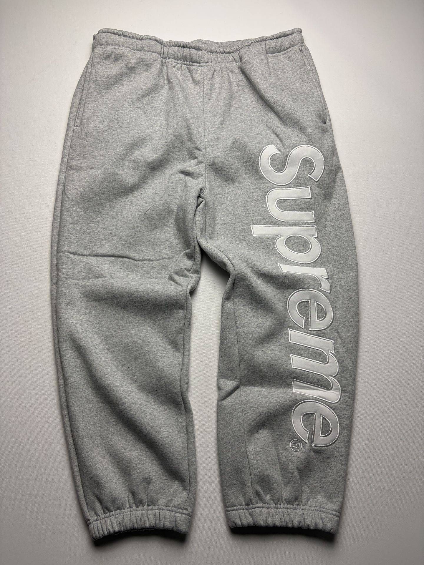 Supreme grey sweatpants