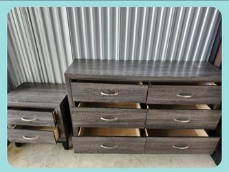 Dresser and night stand
