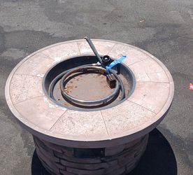 Outdoor Propane Gas Fire Pit