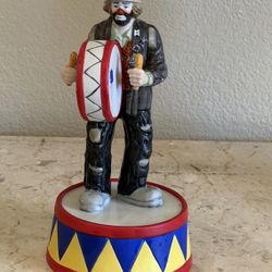 The San Francisco Music Box Company Emmett Kelly Jr. Collection Clown with Drum