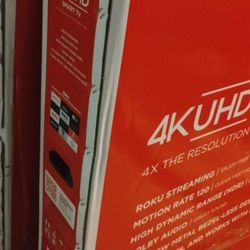75 In TCL Roku 4k Smart TV 