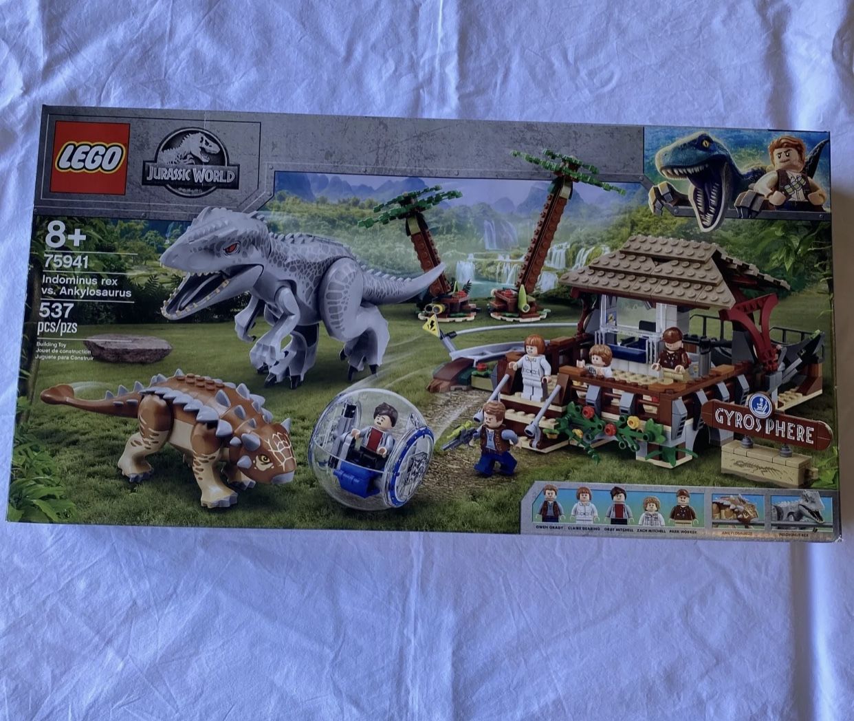Lego jurassic world indominus vs ankylosaurus clearance