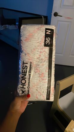 Honest Diapers (36 Diapers) Newborn