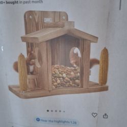 Squirrel Feeder New In Box