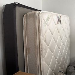A Full Mattress ,A Queen box And 
