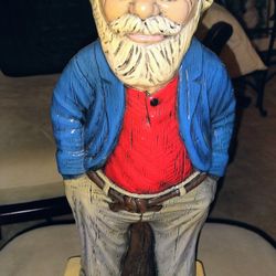 Antique Sailor Statue 