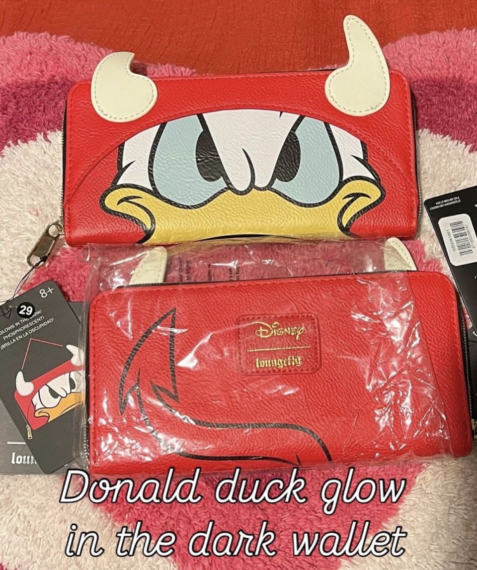 Loungefly Donald Duck Devil wallet