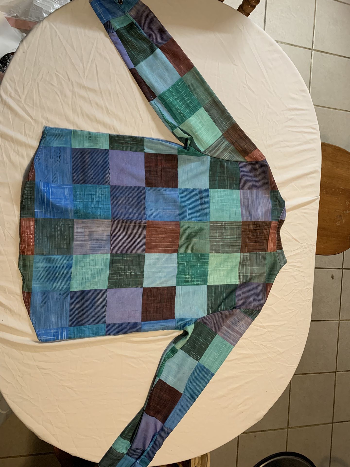 Men's Multicolor Patchwork Jacket