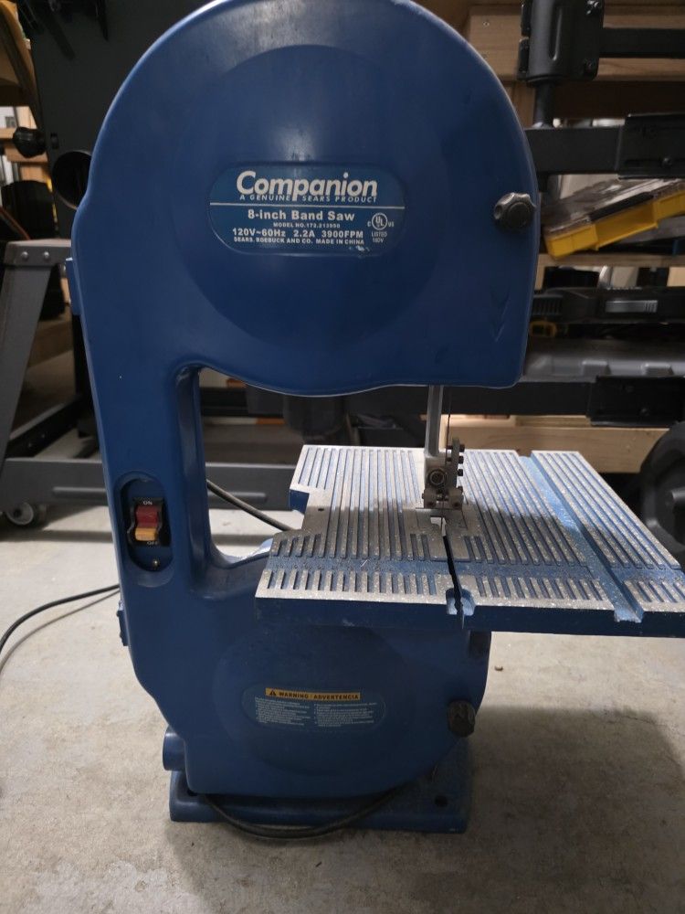 8" Benchtop Bandsaw