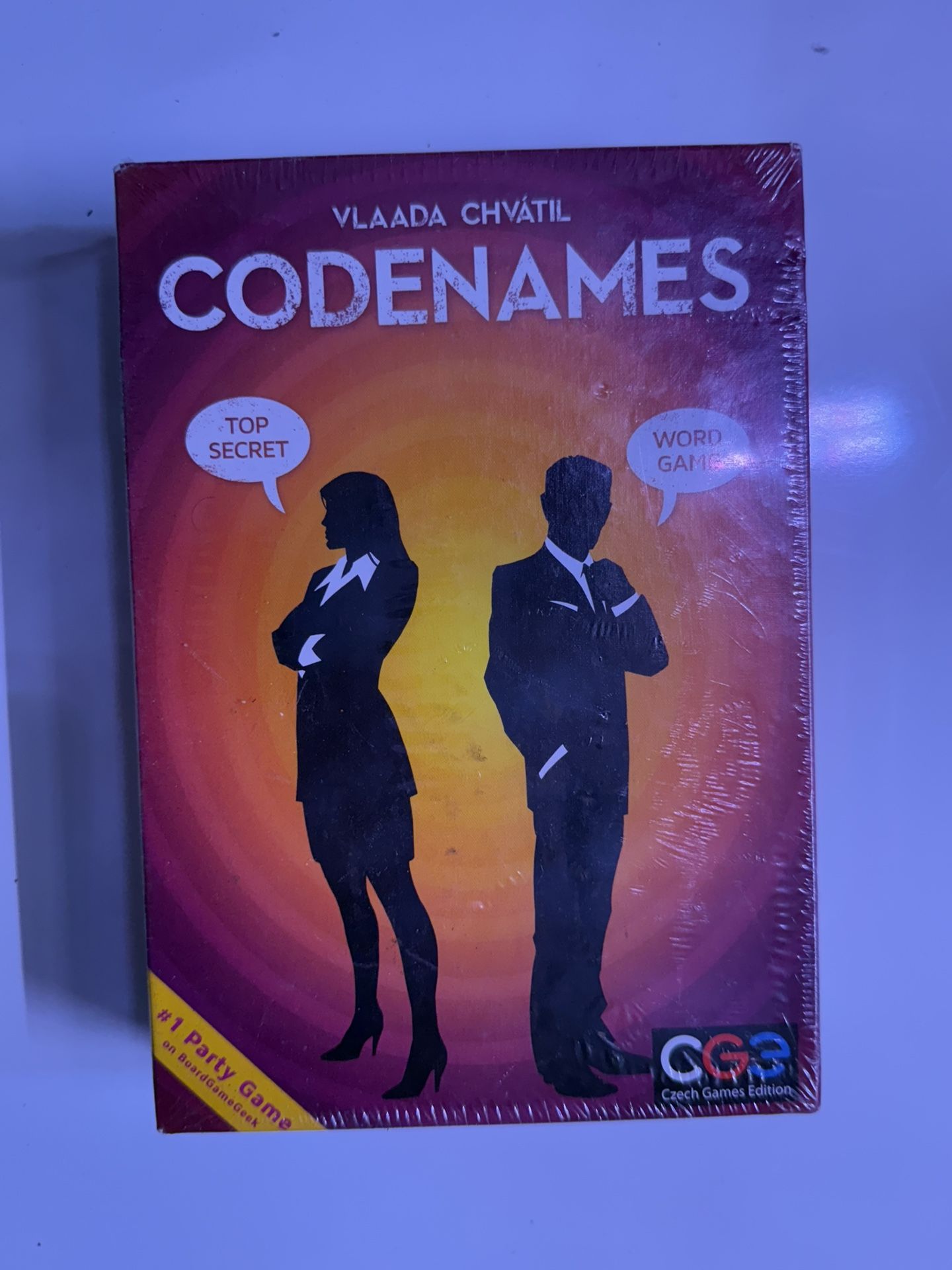 Codenames Board Game Czech Party Game