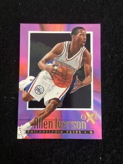 1997 Skybox E-X2000 Allen Iverson RC #53
