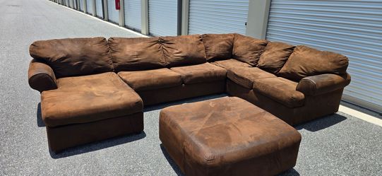 ⚡️L-Sectional & Ottoman(💥DELIVER OPTION)