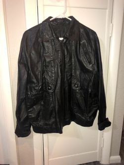 Vintage leather jacket