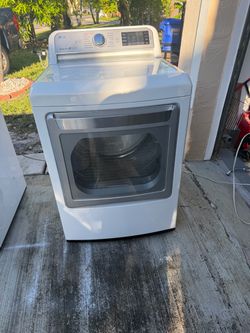 LG Dryer 7.3 cu ultra large 3 months warranty delivery and installation available