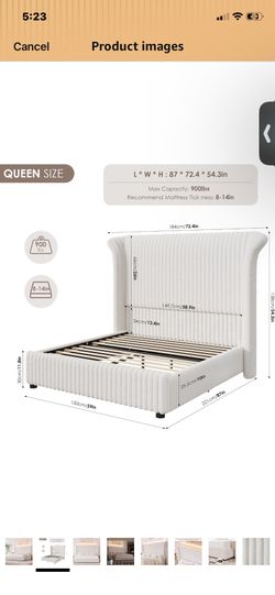 Queen bed