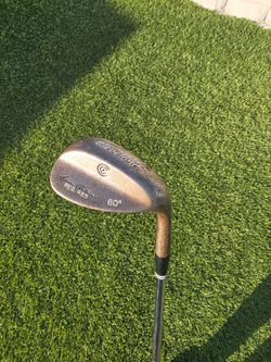 Cleveland 485 Raw 60° Lob Wedge Golf Club– Dynamic Gold Shaft