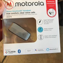 Motorola Mono Bluetooth Headset True Comfort Clear Voice Calls