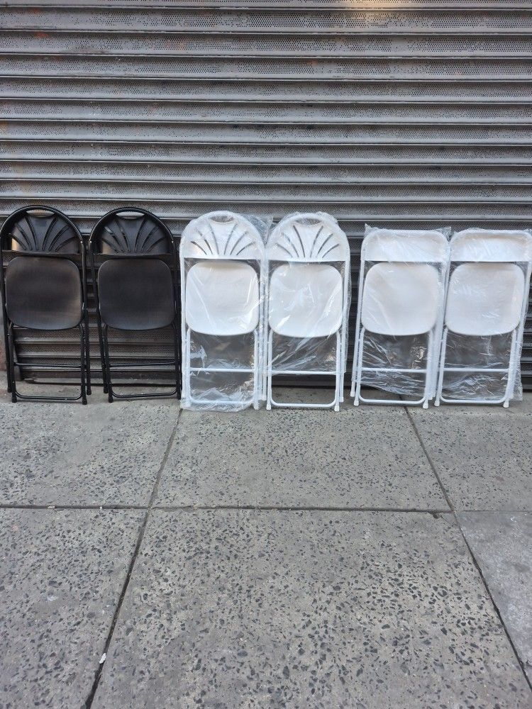 New In Box Folding Chairs