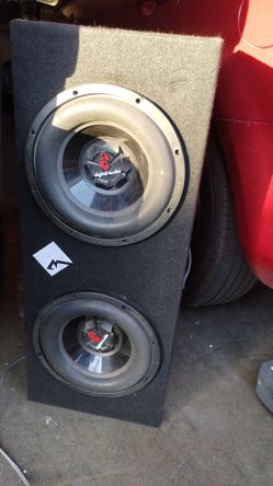 Amp and subwoofer