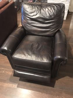 Restoration Hardware recliner chair