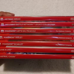 *NINTENDO SWITCH* AUTHENTIC GAME CASES (GREAT CONDITION)
