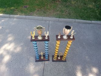 Trophy trophies award all sports and generic make it what you want only $40 each better hurry