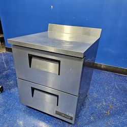 ✨️True 2 Drawer Work Top Refrigerator