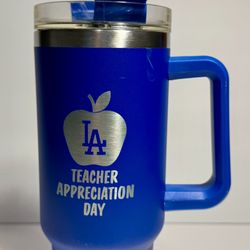 Los Angeles Dodgers Cup Tumbler Teacher Appreciation Day Stadium MLB SGA 2024