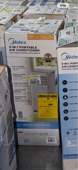 Midea 3-in-1 Portable Air Conditioner 5000 BTU