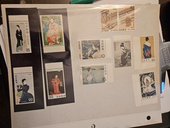 Japanese And Chinese Old Postages