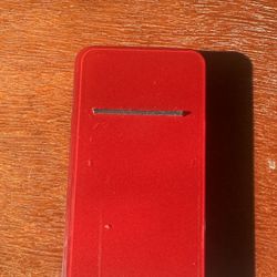 Original Tesla wireless portable charger. 2.0 RED MULTI-COAT ( CHARGING CABLE INCLUDED )