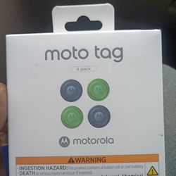 Brand New Moto Tag 4pk W/Accessories 