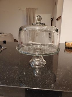 Princess House Fantasia Crystal Dome And Stand