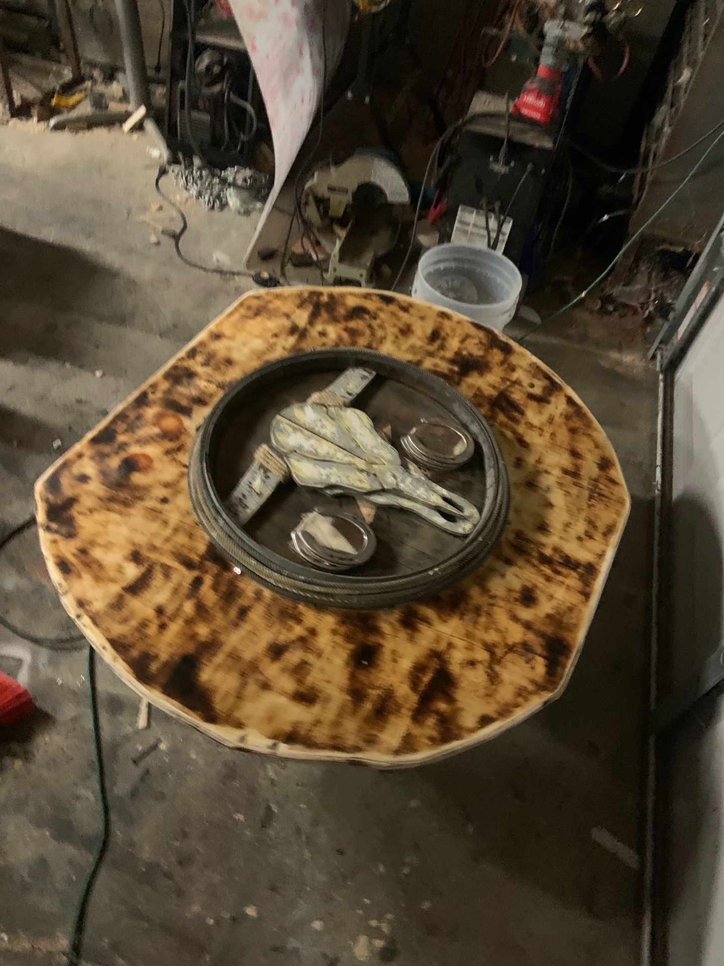 Rustic western table