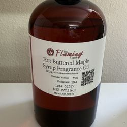 Candle Fragrance Oil - Buttered Maple Syrup 