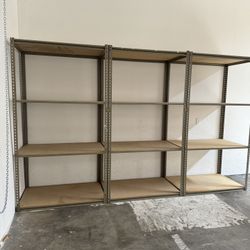 4 ft W x 2 1/2 ft D 5 Tier Level Storage Rack Shelving Stronger Than Homedepot Lowes And Costco Delivery Available