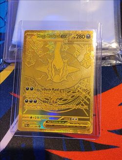 Mega Darkrai EX Gold Mega Hyper Rare