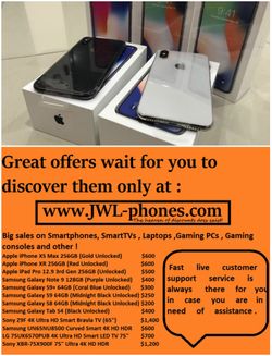 ^.^iPHONES X,XS,XR 201$ ^.^