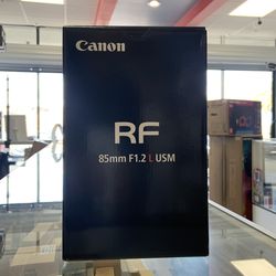 Canon RF 85mm f1.2 L