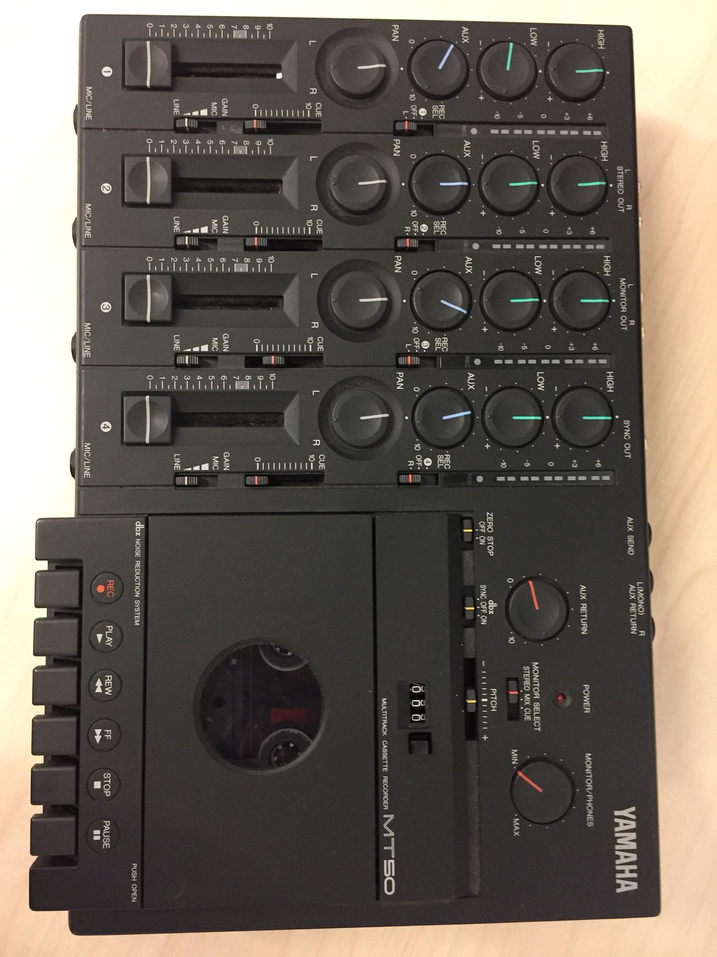 Yamaha MT50 Multitrack Cassette Recorder