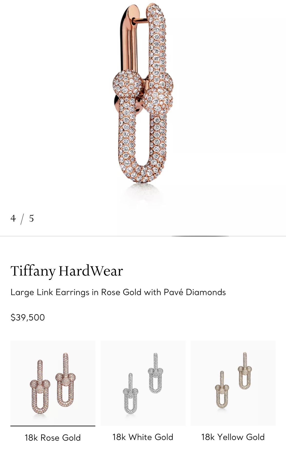 Tiffany earrings